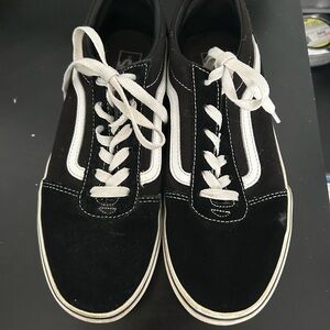 Vans Black and White Classic Sneakers
